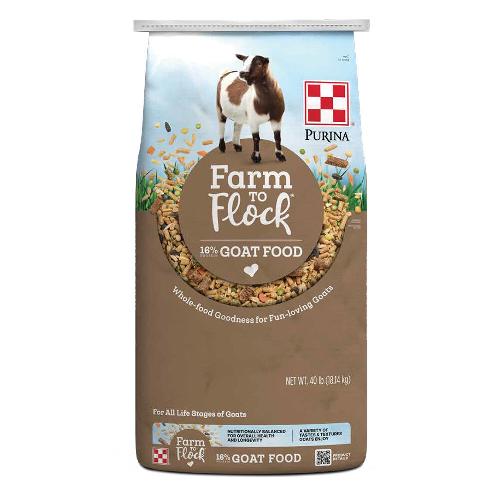 image of Farm to Flock 16% Goat Food, 40 lb