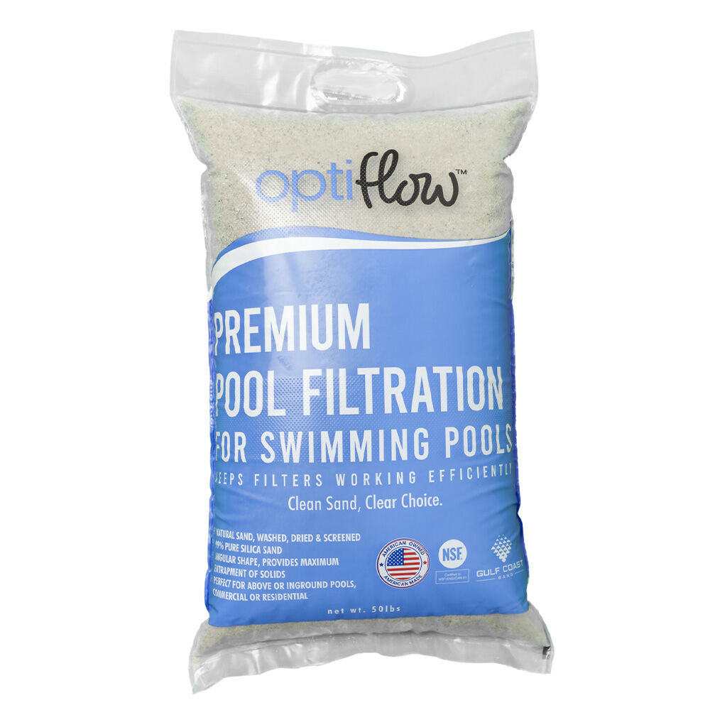 image of Premium Pool Filteration Sand, 50 lb