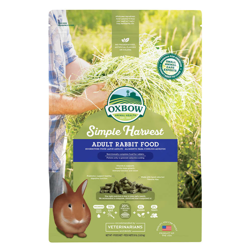 image of Simple Harvest Adult Rabbit Food, 8 lb