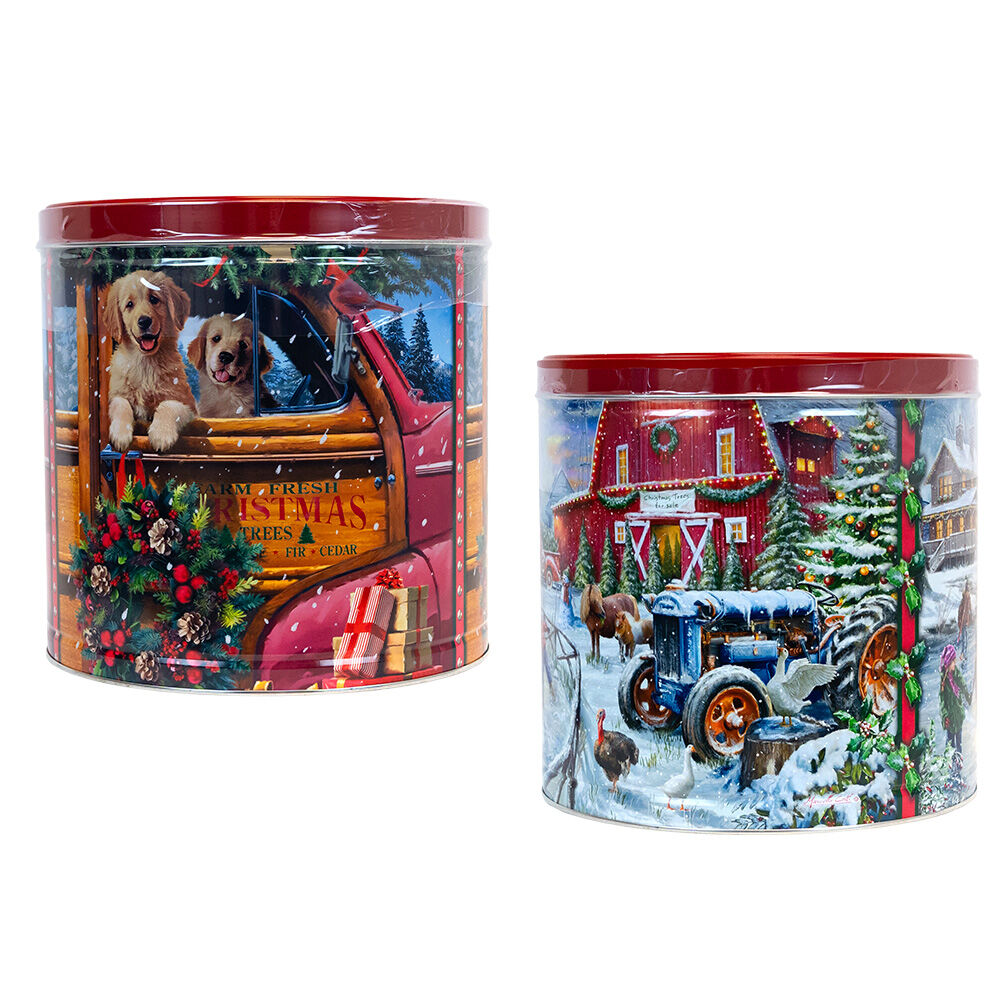 image of Holiday Popcorn Tin