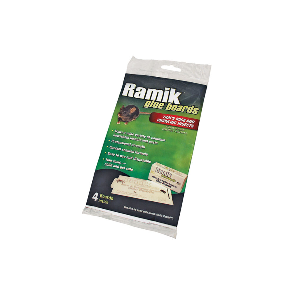 image of Ramik Mouse & Insect Glue Board, 4 Pack