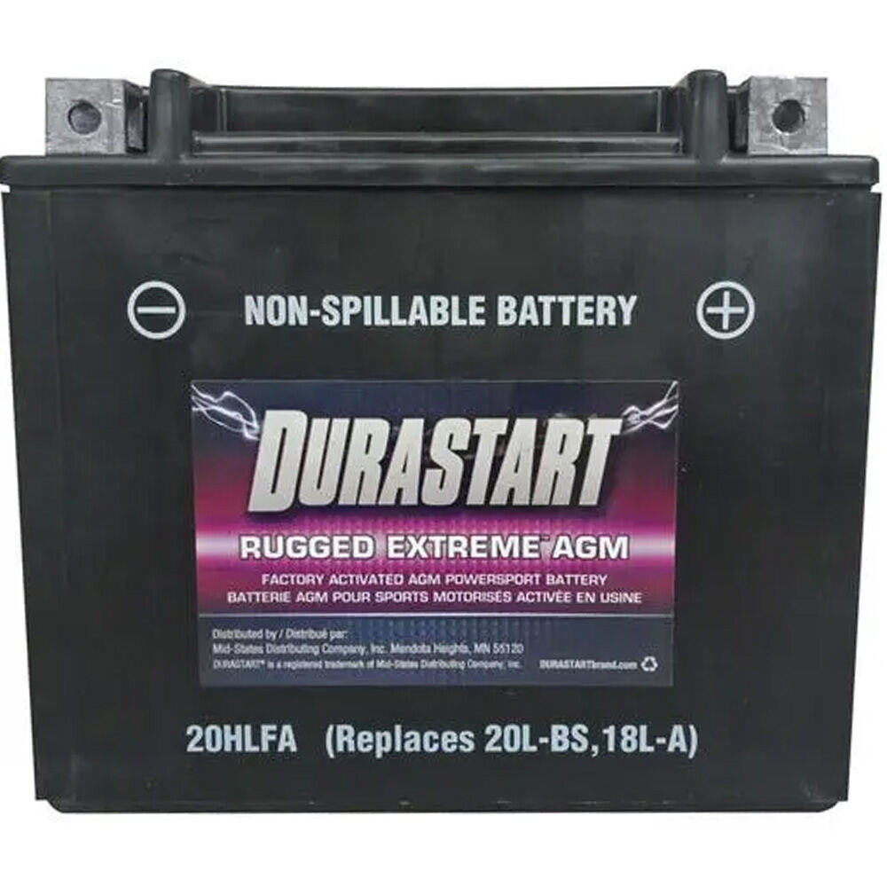 image of 12V Powersport Rugged UTV/Motorcycle Battery, 20HLFA