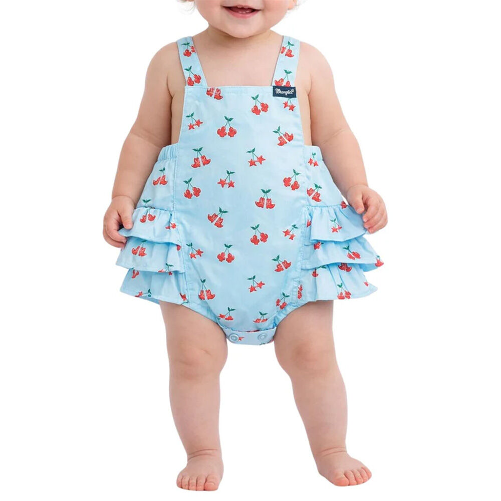 image of Infant's Ruffled Printed Bodysuit