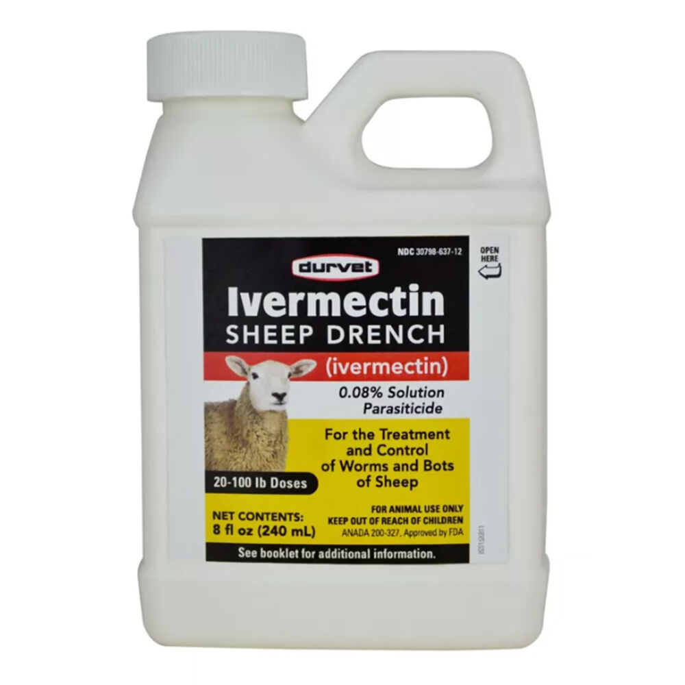 image of Ivermectin Sheep Drench Dewormer, 240 mL