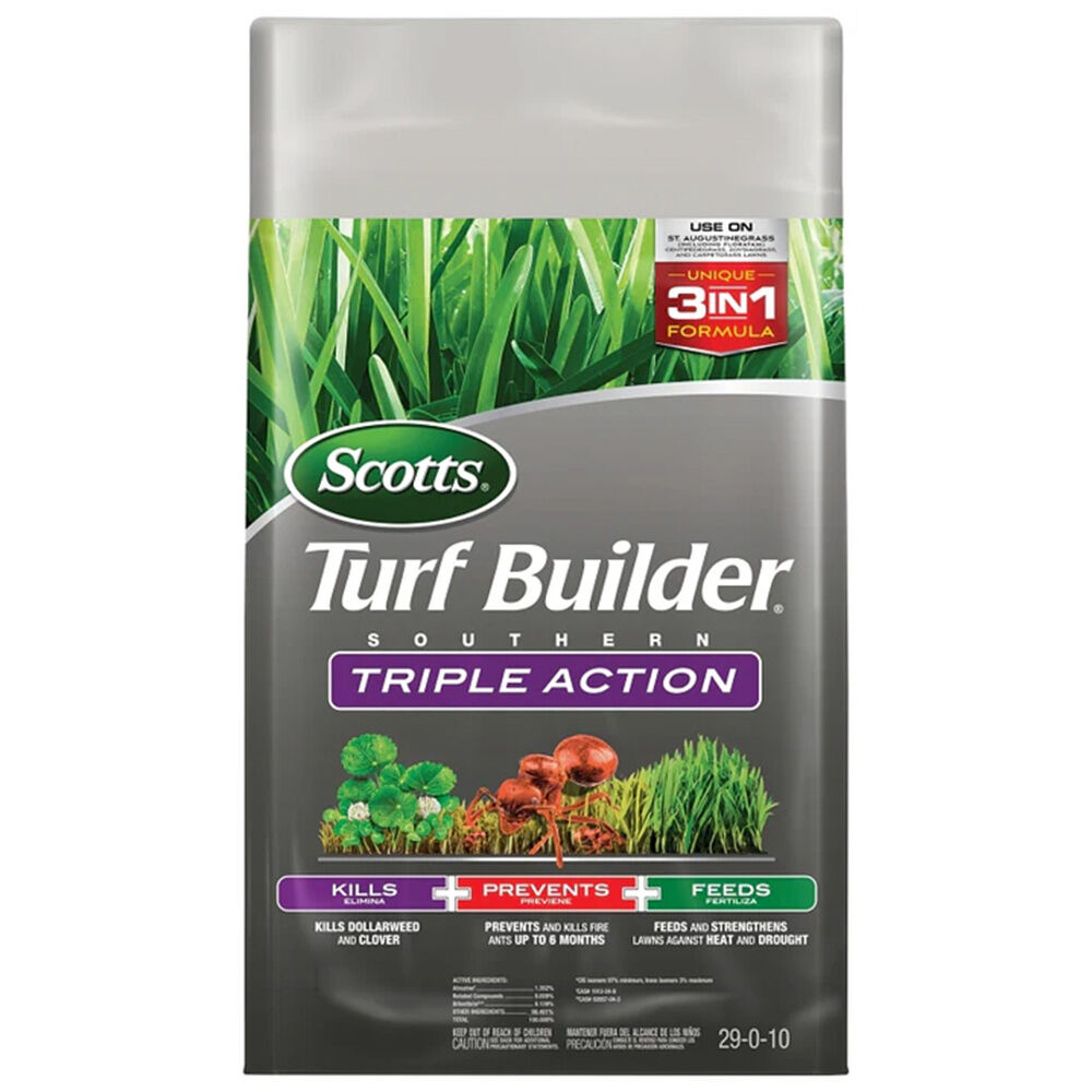 image of Turf Builder Southern Triple Action Weed Killer, 13 lb