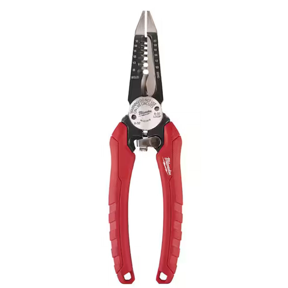 image of 6-in-1 Wire Stripper/Cutter Pliers