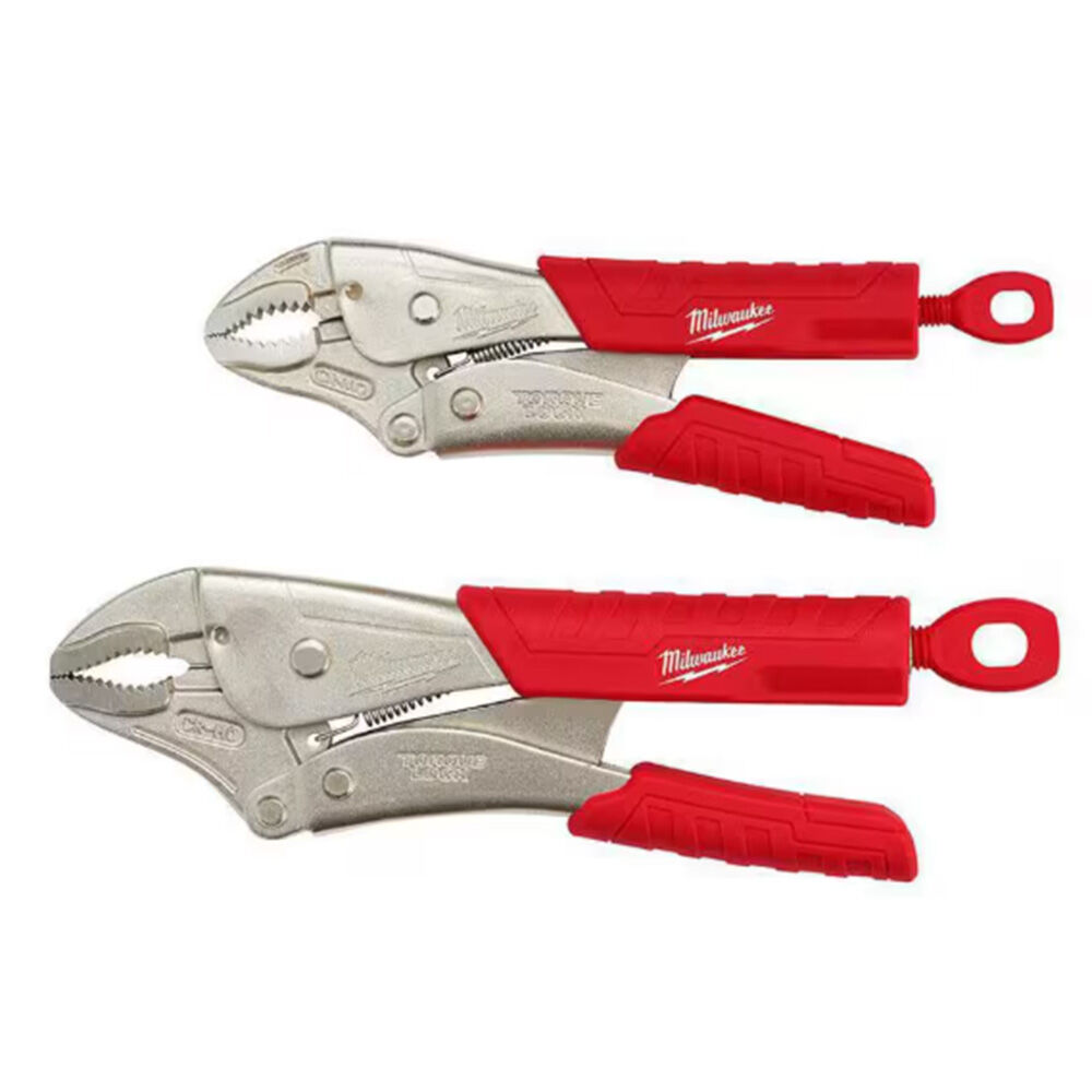 image of Torque Lock Curved Jaw Locking Pliers Set- 2 pc