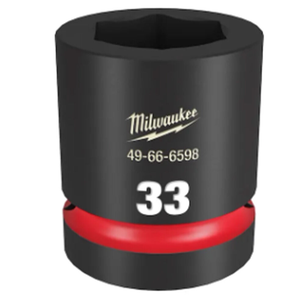 image of 1 in SHOCKWAVE Impact Duty Drive 33mm 6 Point Socket