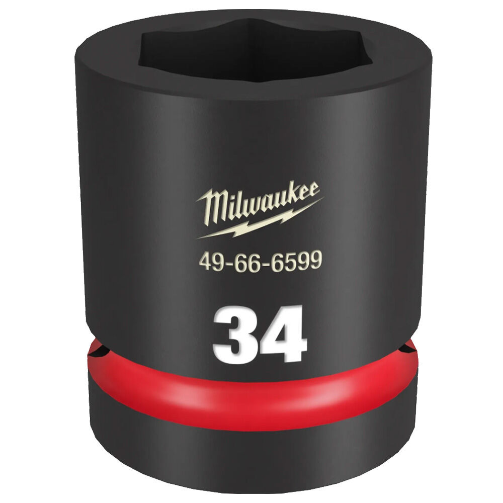 image of 1 in SHOCKWAVE Impact Duty Drive 34mm 6 Point Socket