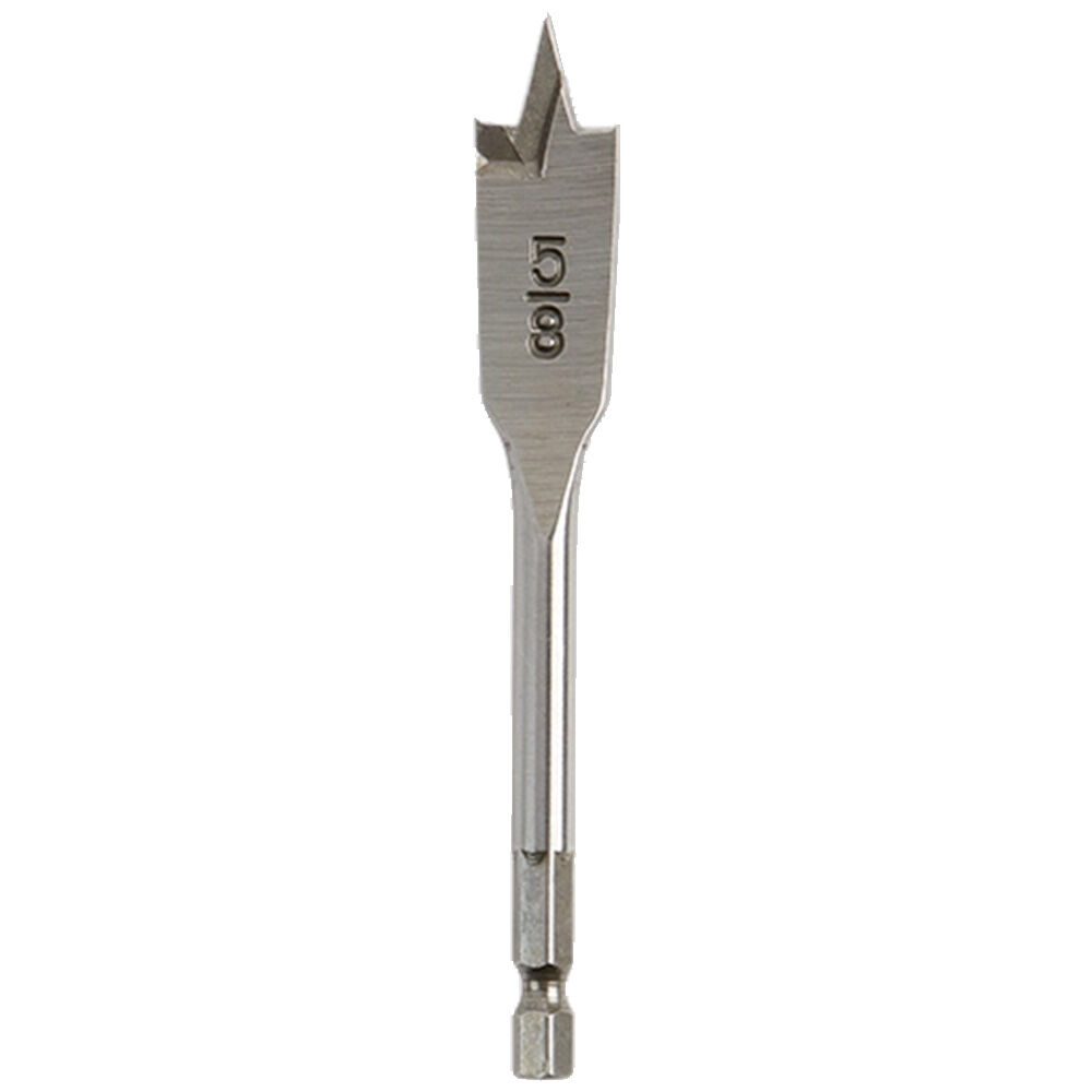 image of 5/8 in x 4.5 in Flat Wood Boring Bit