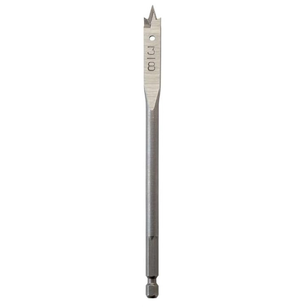 image of 3/8 in x 6 in Flat Wood Boring Bit