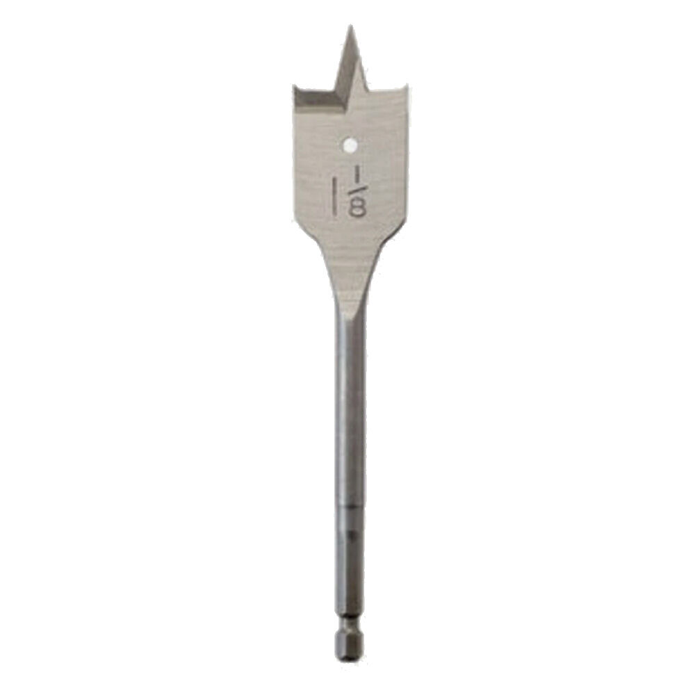 image of 1 1/8 in x 6 in Flat Wood Boring Bit