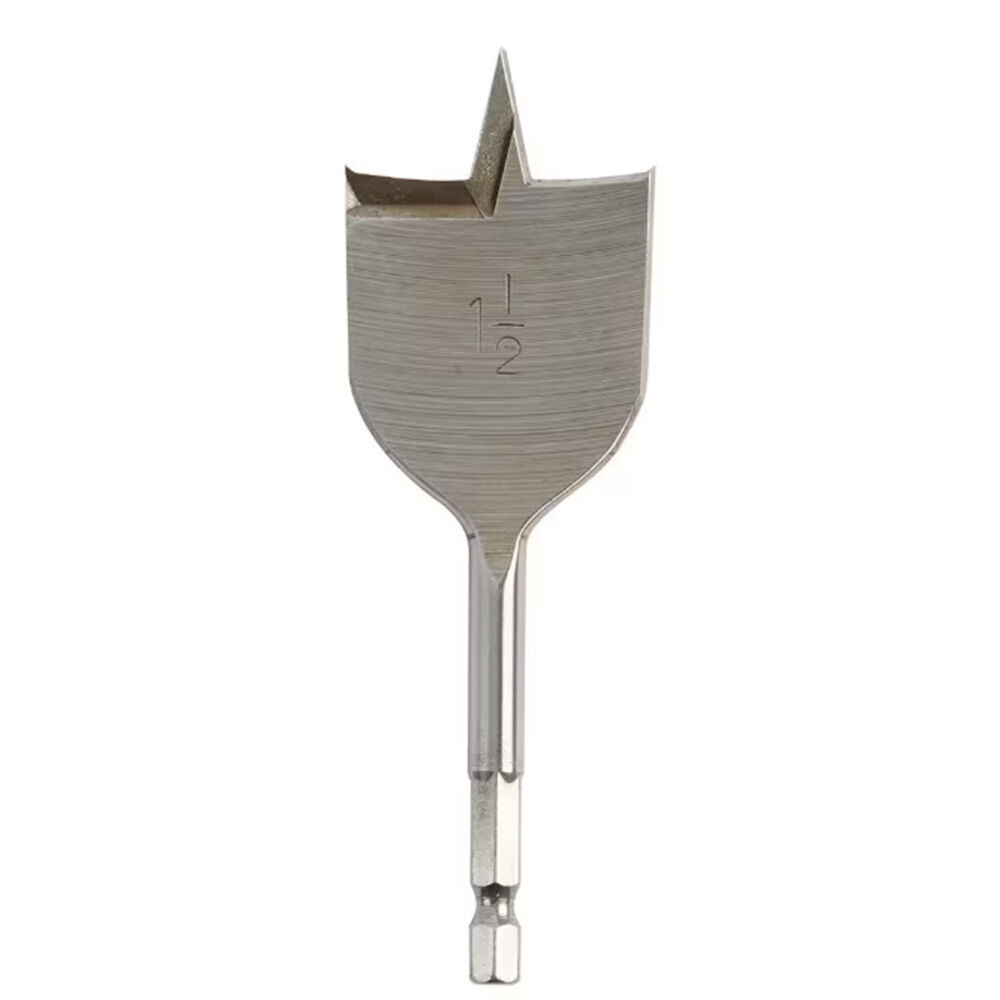 image of 1 1/2 in x 4 1/2 in Flat Wood Boring Bit