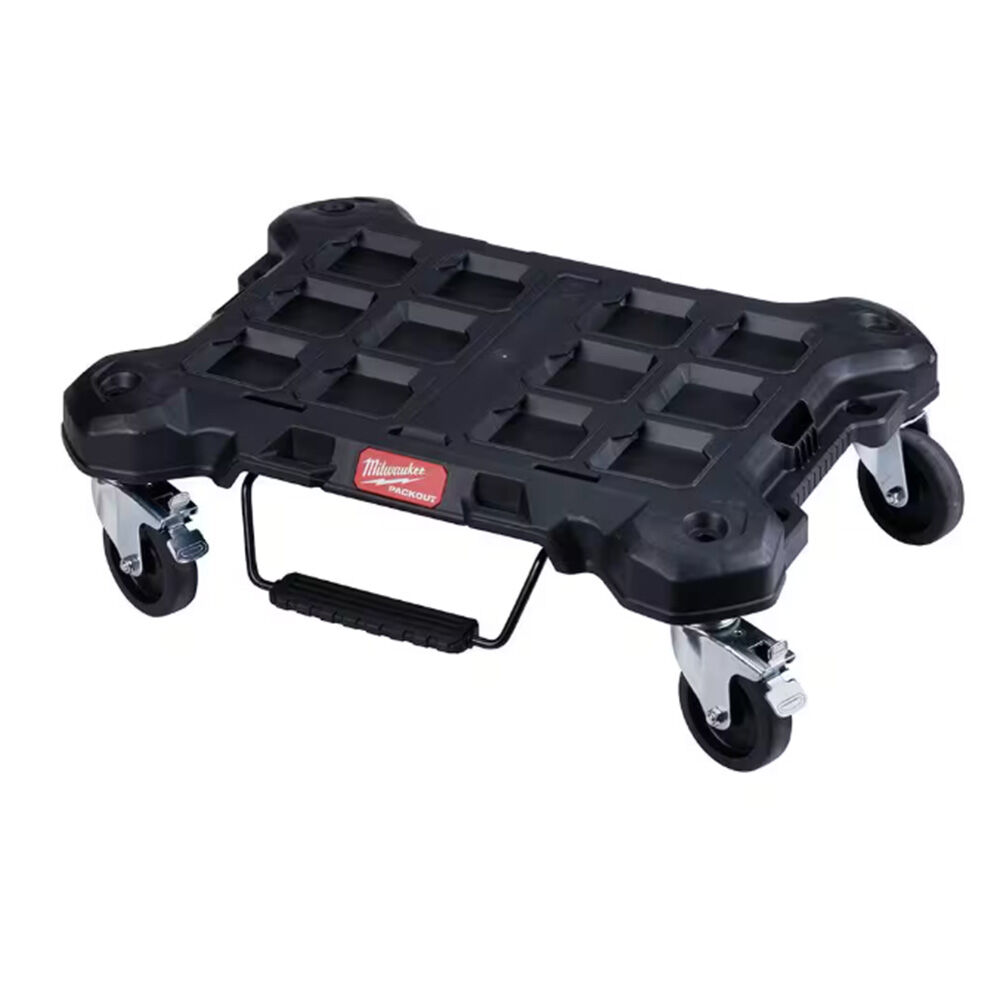 image of PACKOUT Dolly 24 in. x 18 in. Black Multi-Purpose Utility Tool Cart