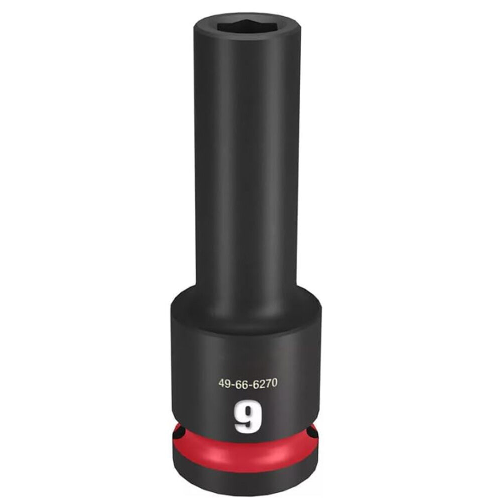 image of SHOCKWAVE Impact Duty 1/2 in Drive 9mm Deep 6 Point Socket
