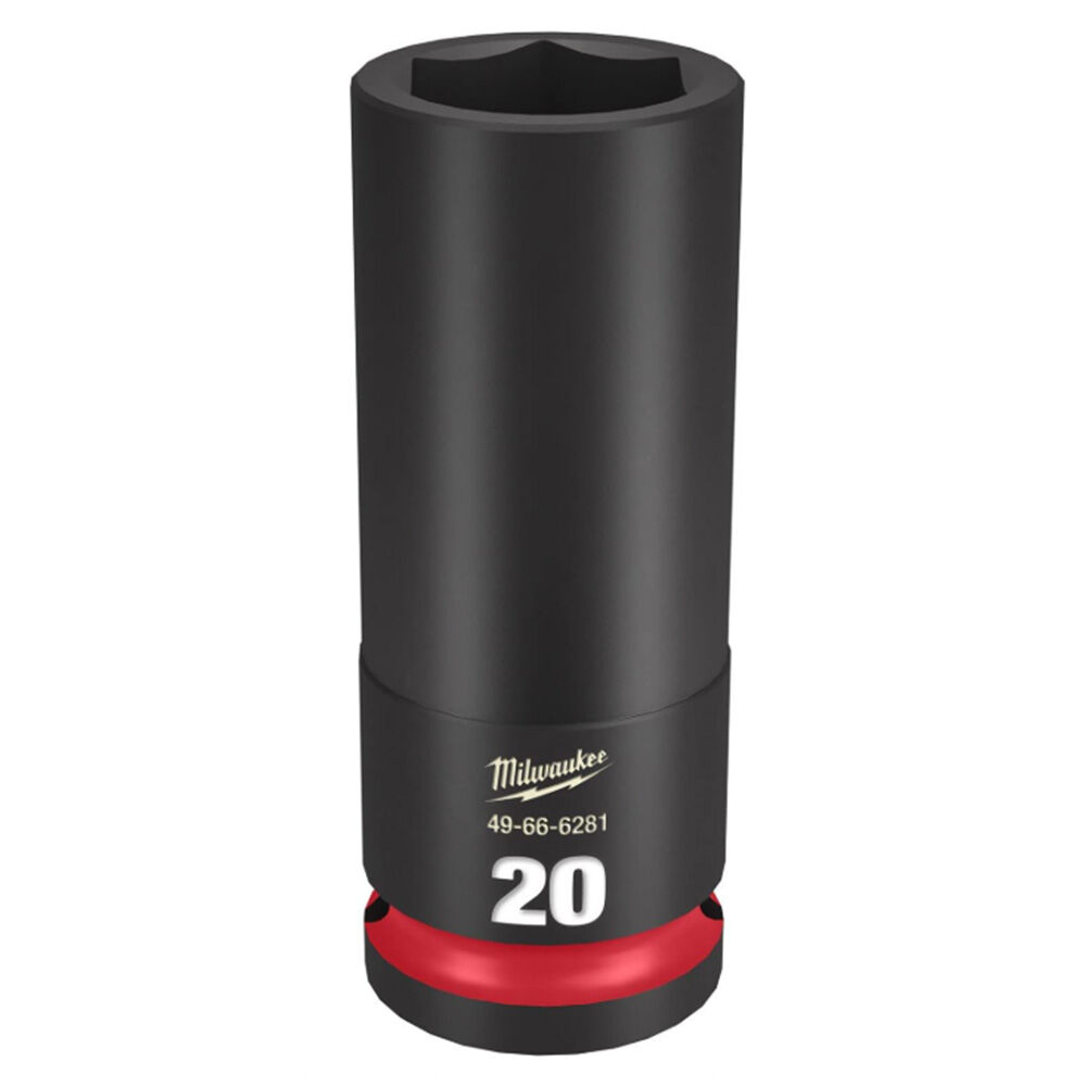 image of SHOCKWAVE Impact Duty 1/2 in Drive 20mm Deep 6 Point Socket