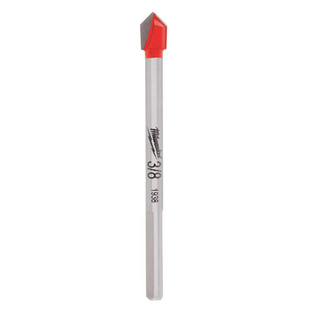 image of 3/8 in Carbide Tipped Glass and Tile Drill Bit