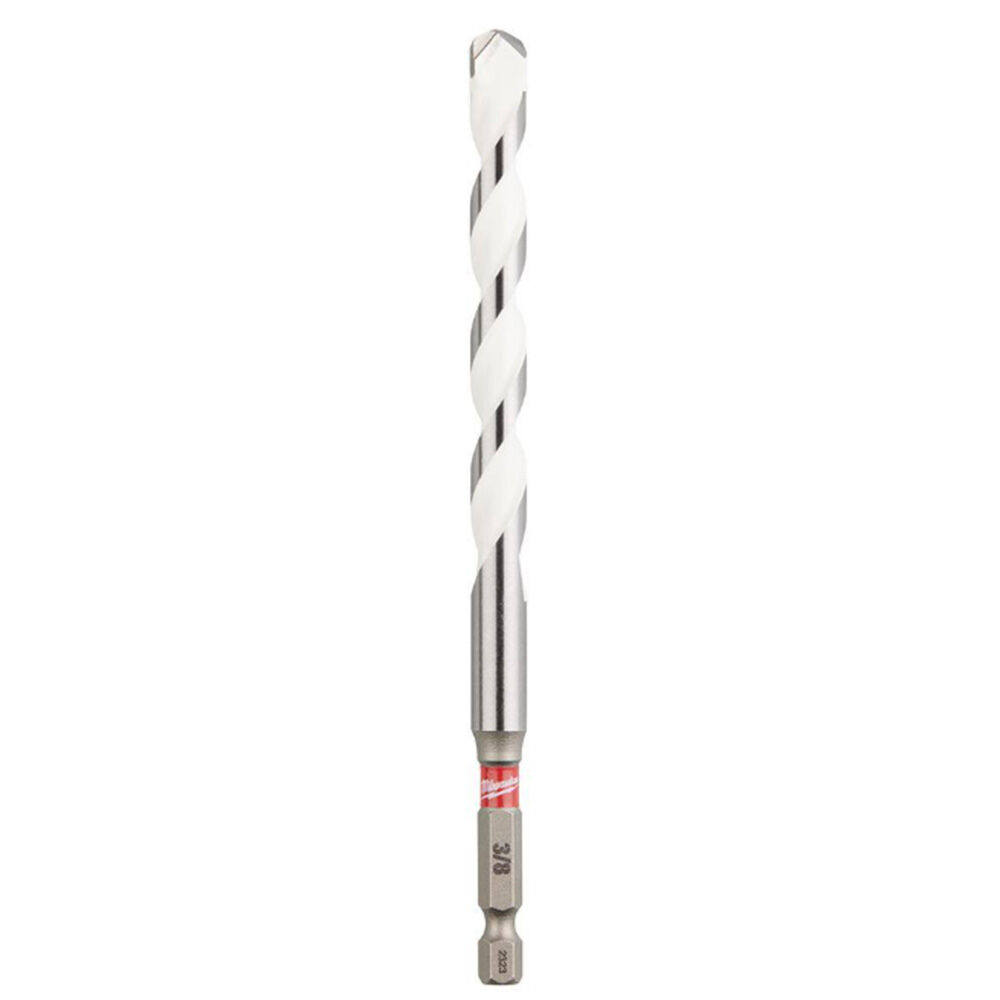 image of 3/8 in x 4 in x 6 in SHOCKWAVE Carbide Multi-Material Drill Bit
