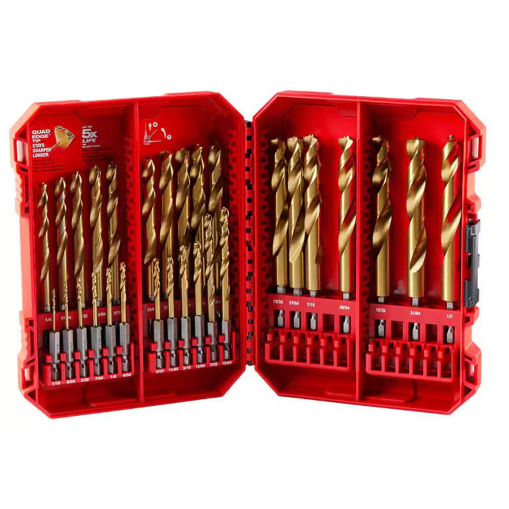 image of SHOCKWAVE Impact Duty Titanium Drill Bit Set- 29 pc