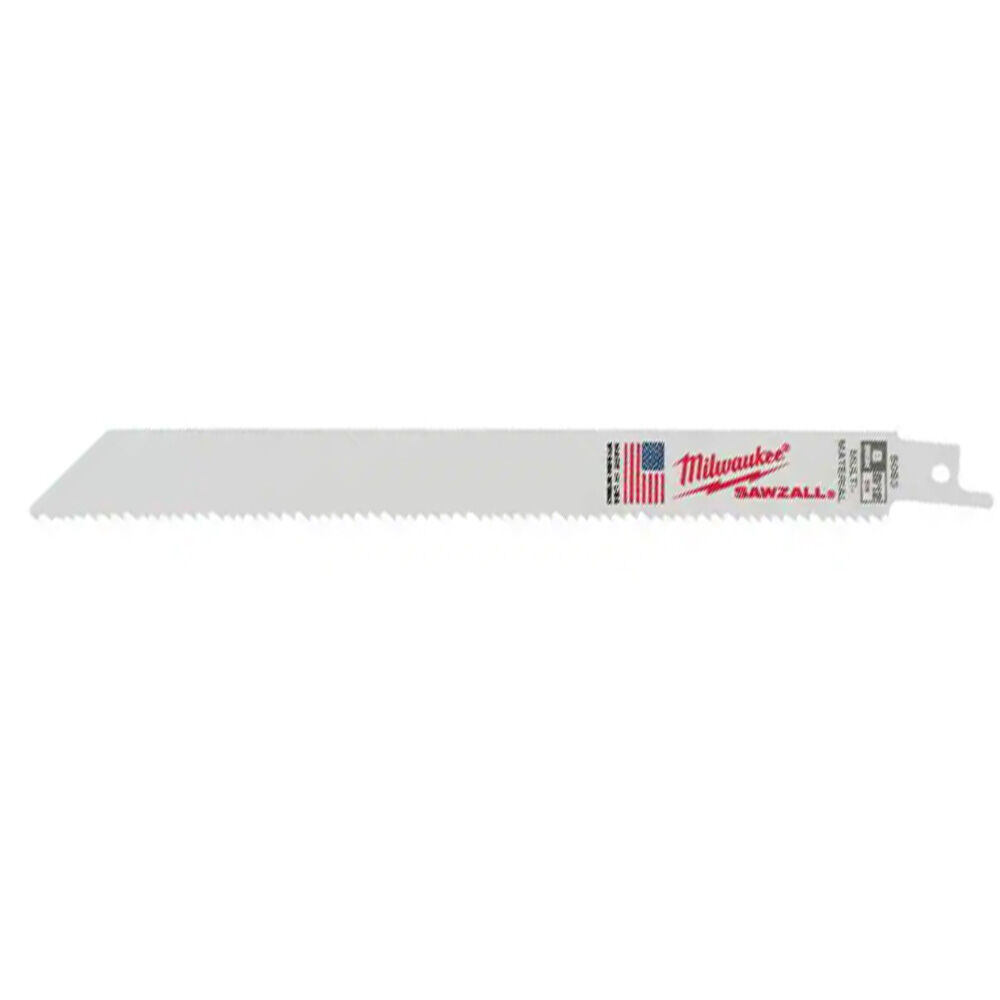 image of 8 in SAWZALL Standard Multi-Material Blades- 8 1/2 TPI