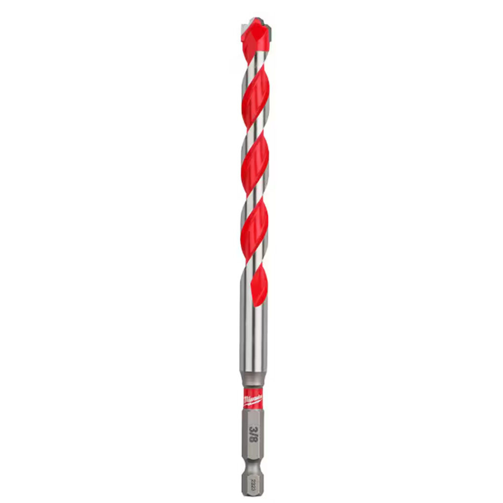 image of 3/8 in x 4 in x 6 in SHOCKWAVE Carbide Hammer Drill Bit