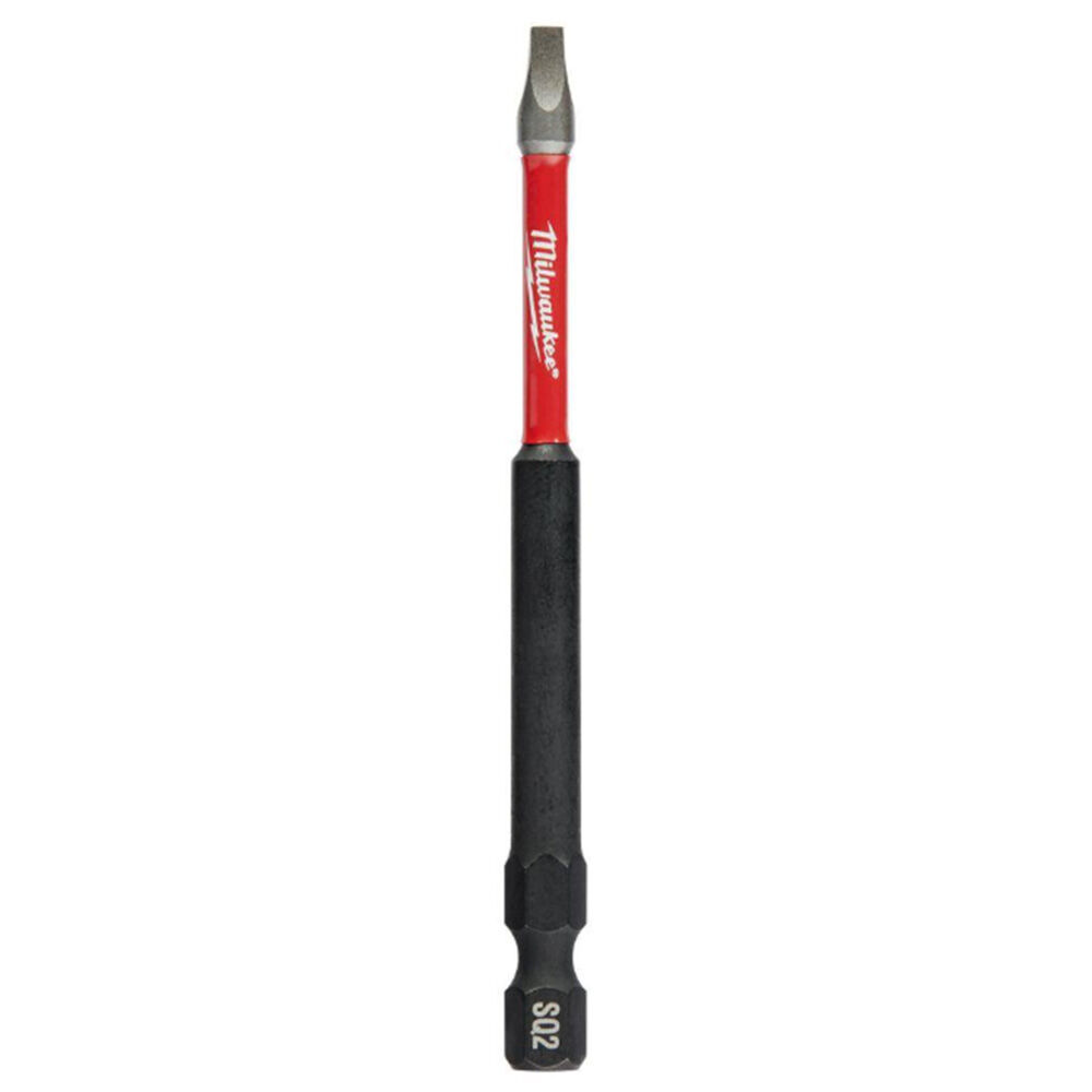 image of SHOCKWAVE Impact Duty 3 1/2 in Square #2 Alloy Steel Screw Driver Bit 