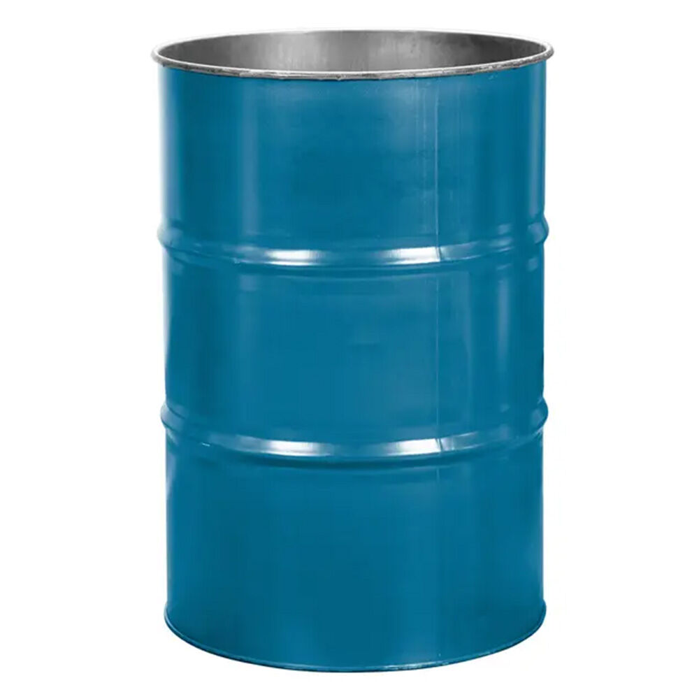 image of Metal Trash Barrel, 55 Gallon (Colors May Vary)