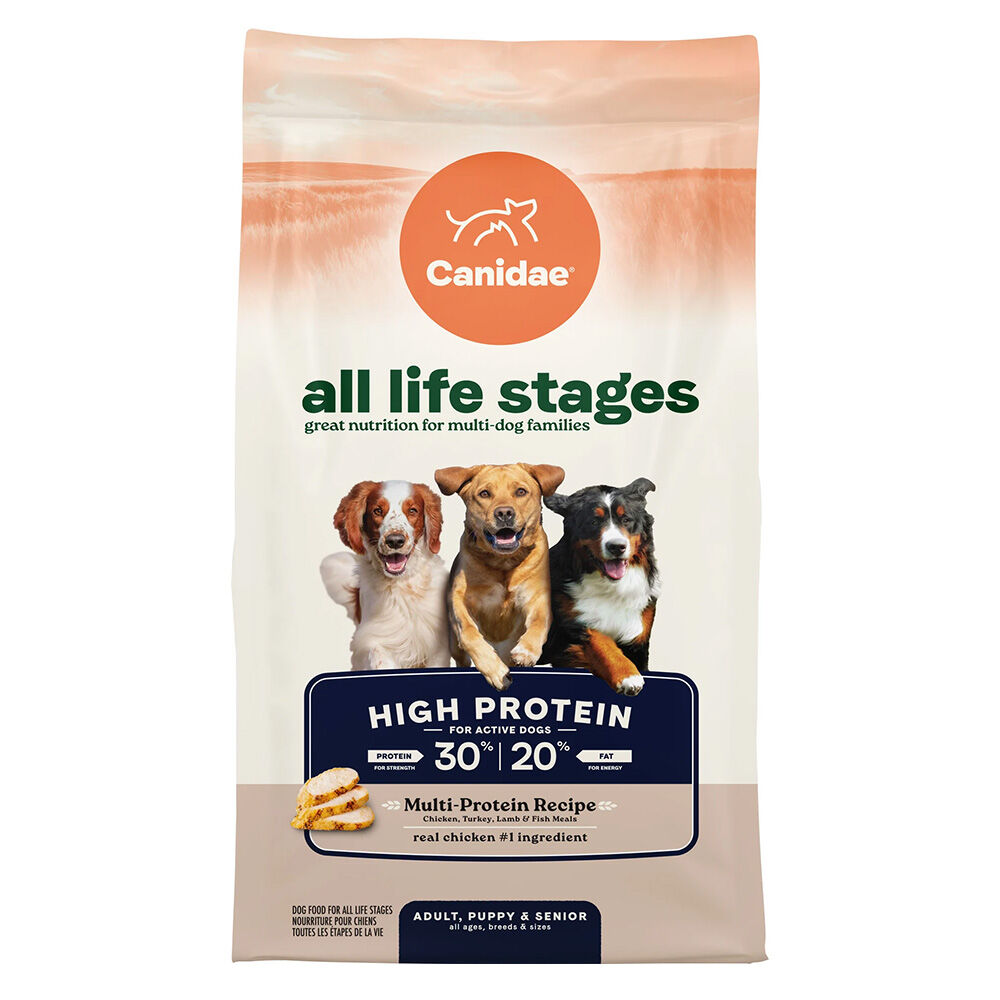 image of Dry Dog Food, All Life Stages Multi-Protein High Protein