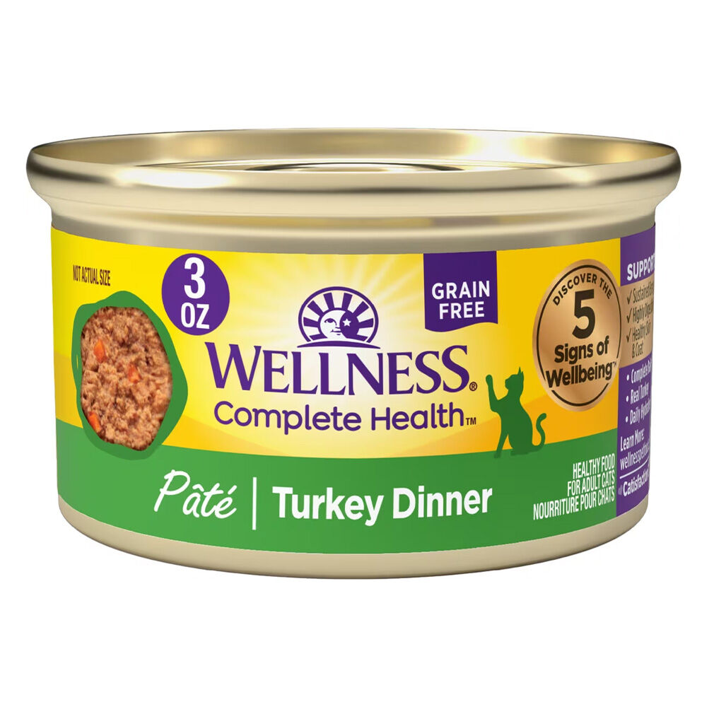 image of Complete Health Pate Turkey Wet Cat Food, 3 oz
