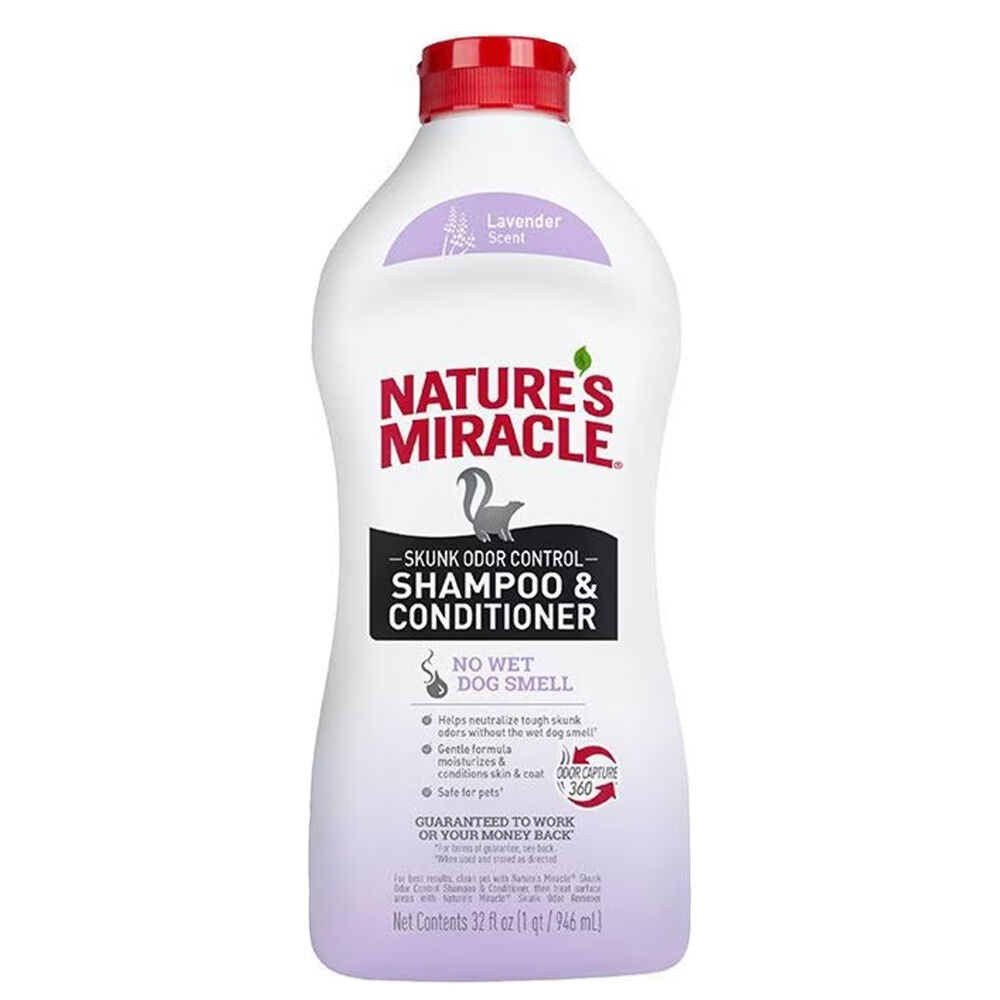 image of Skunk Odor Control Shampoo and Conditioner, 32 oz