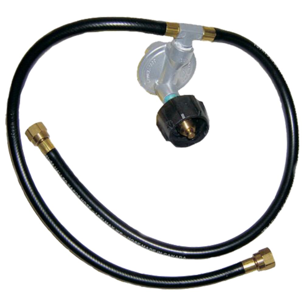 image of LP Gas Regulator with Two Hoses