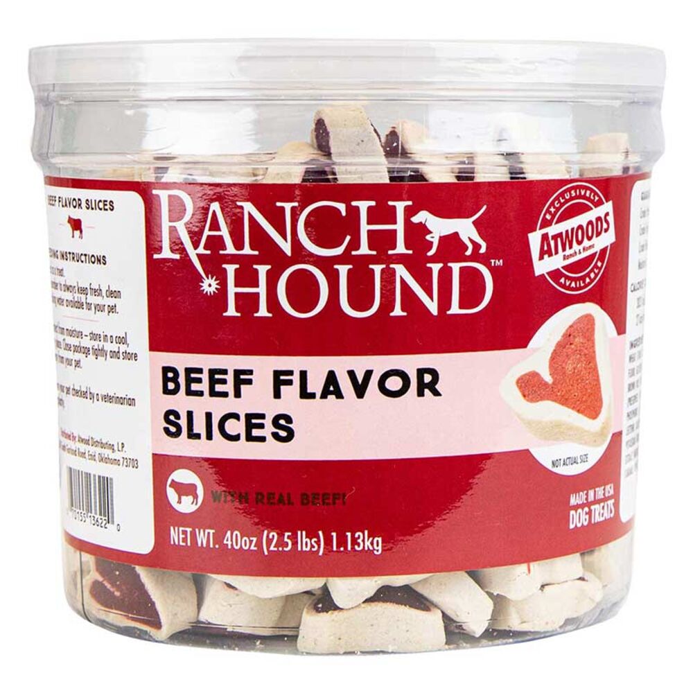 image of Dog Treats- Beef Flavor Slices, 40 oz