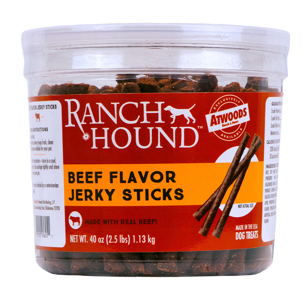 image of Beef Flavor Jerky Sticks Dog Treats, 40 oz
