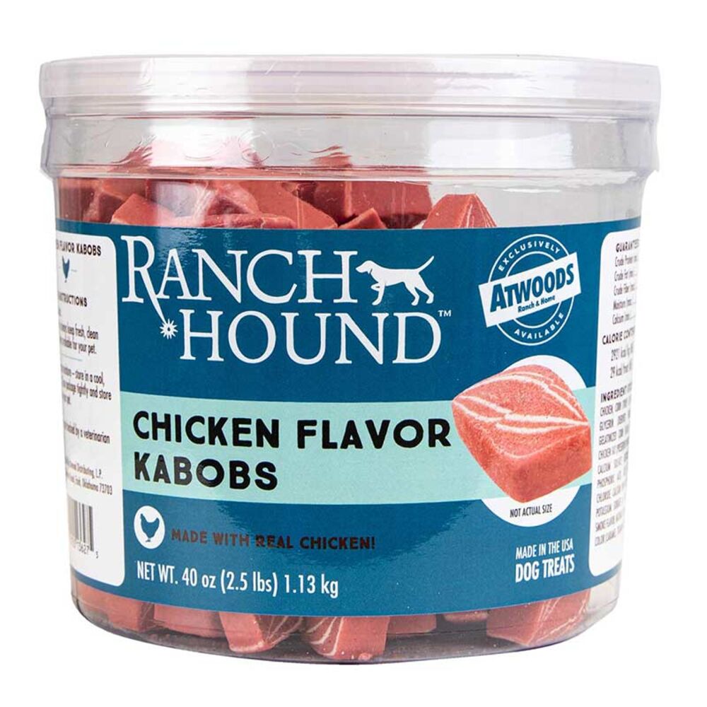 image of Dog Treats- Chicken Flavor Kabobs, 40 oz