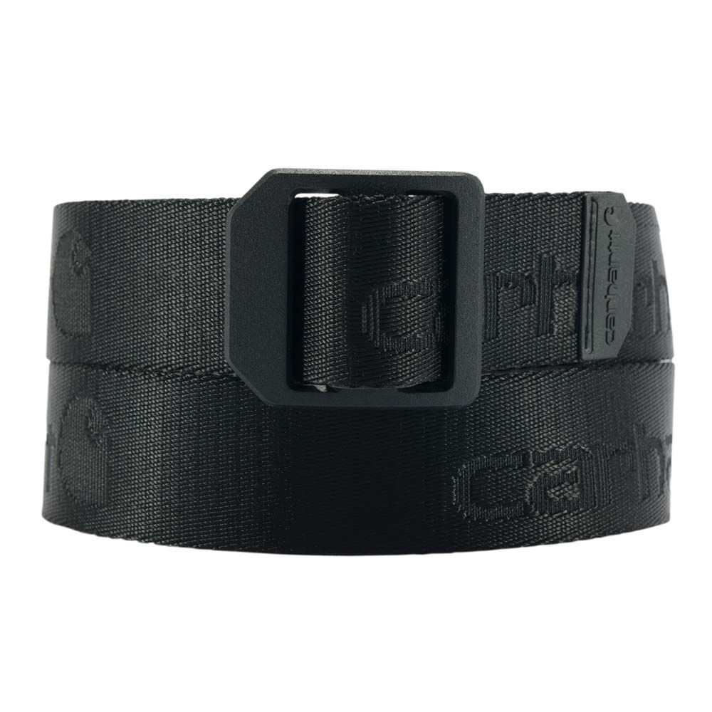 image of Men's Ladder Lock Nylon Belt, Black