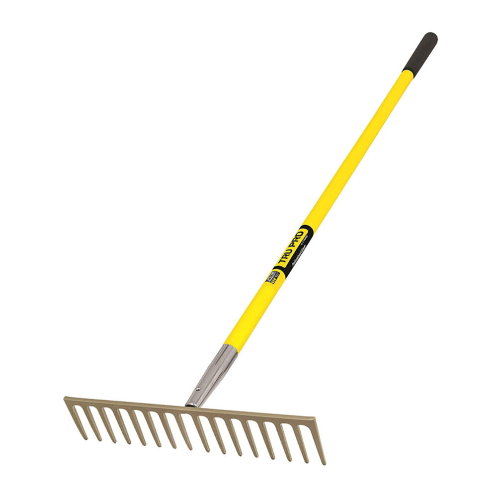 image of 60 in Fiberglass 16 Tine Landscape Rake