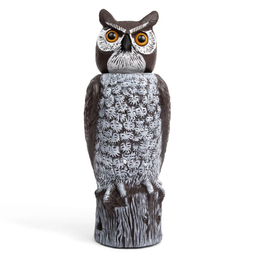 image of Rotating-Head Owl Animal Repellent Decoy