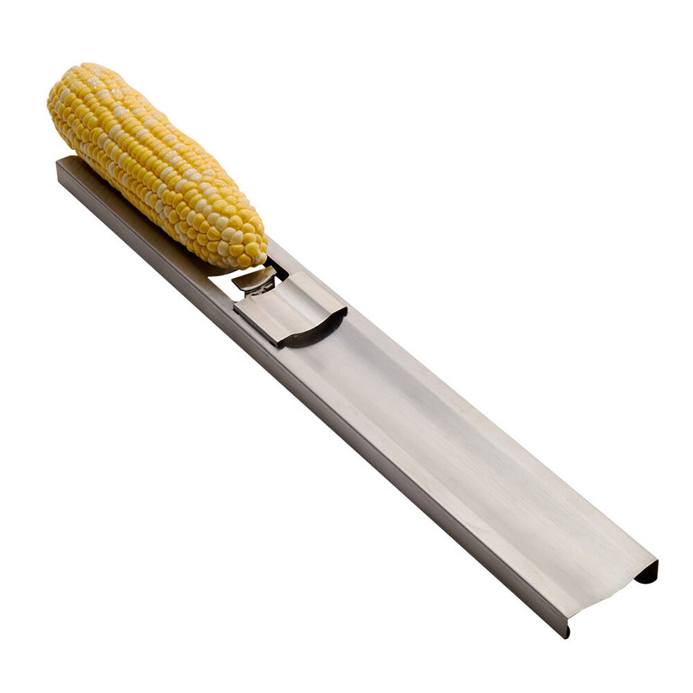 image of Roots & Harvest Stainless Steel Corn Cutter