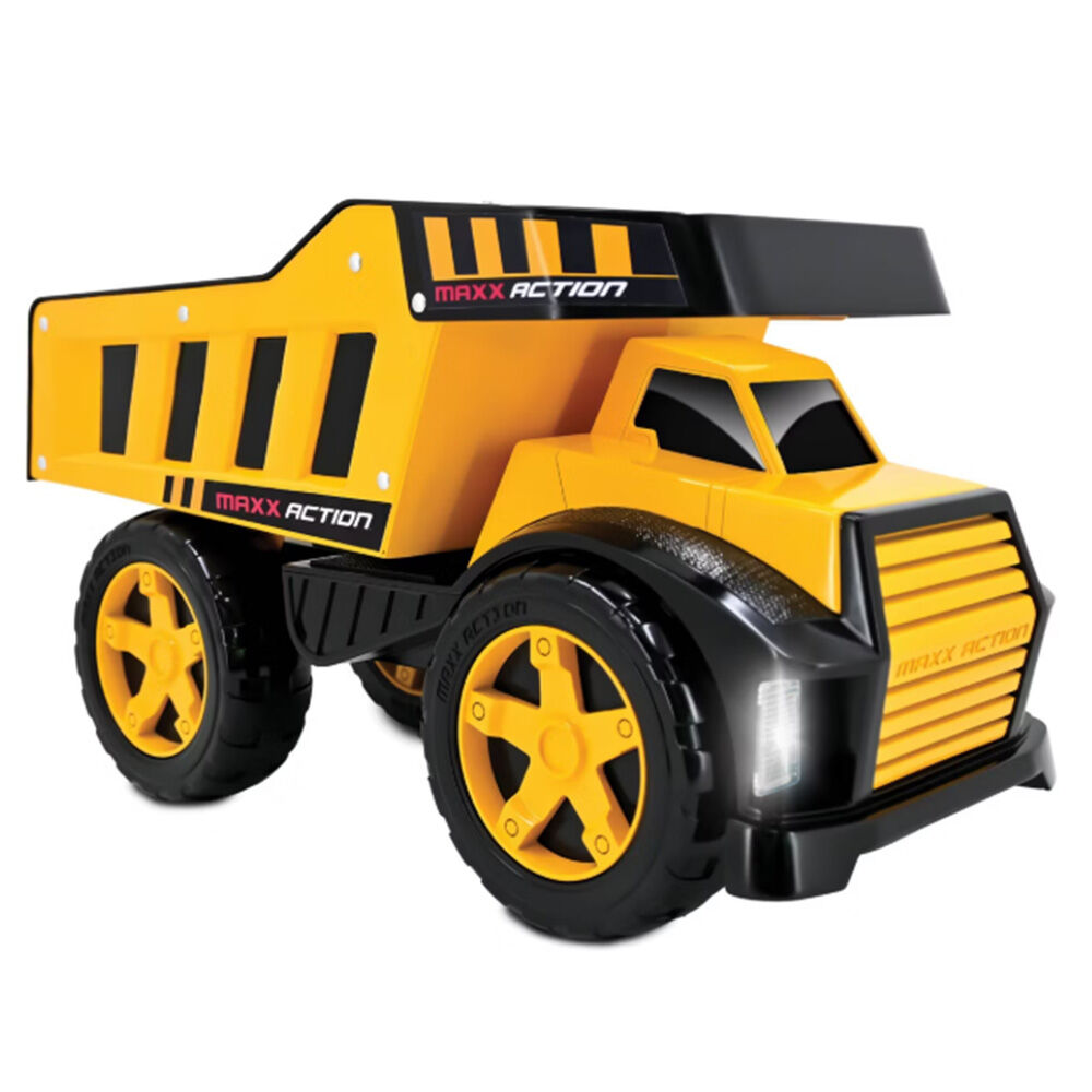 image of Steel Dump Truck Construction Vehicle Toy