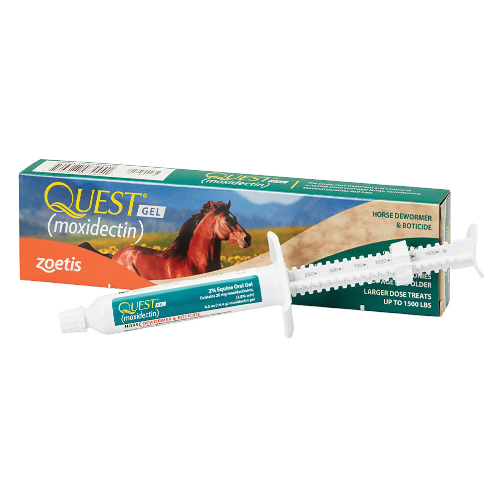 image of Quest Gel Horses Dewormer, 0.5 oz