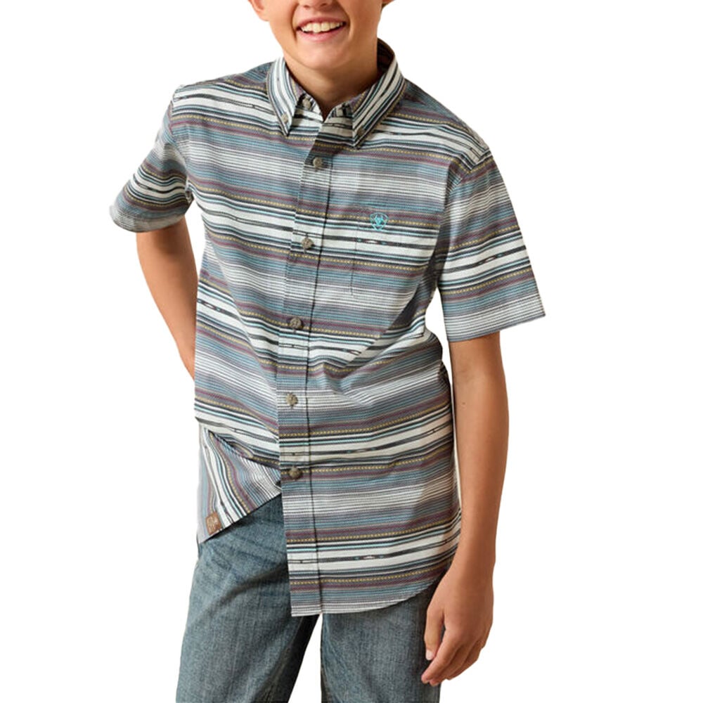 image of Kids' Pauline Short Sleeve Button Up Polo