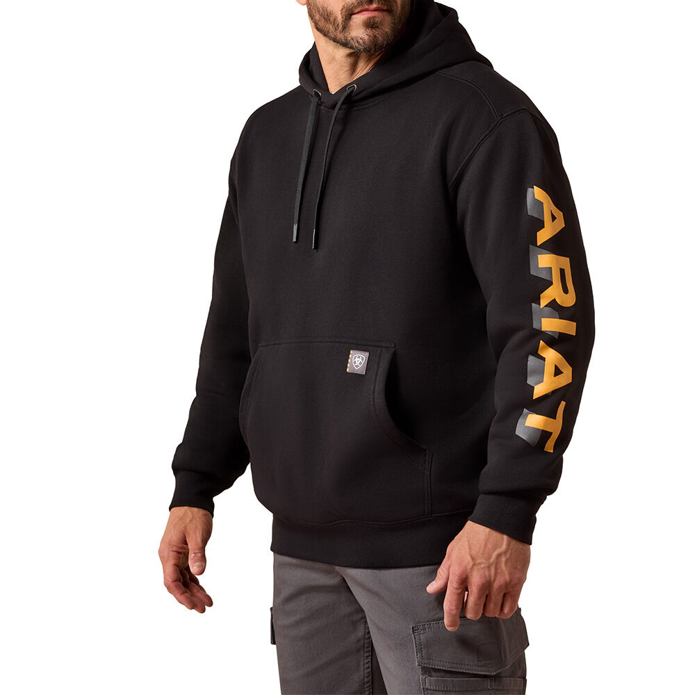 image of Men's Rebar Lightweight Logo Hoodie