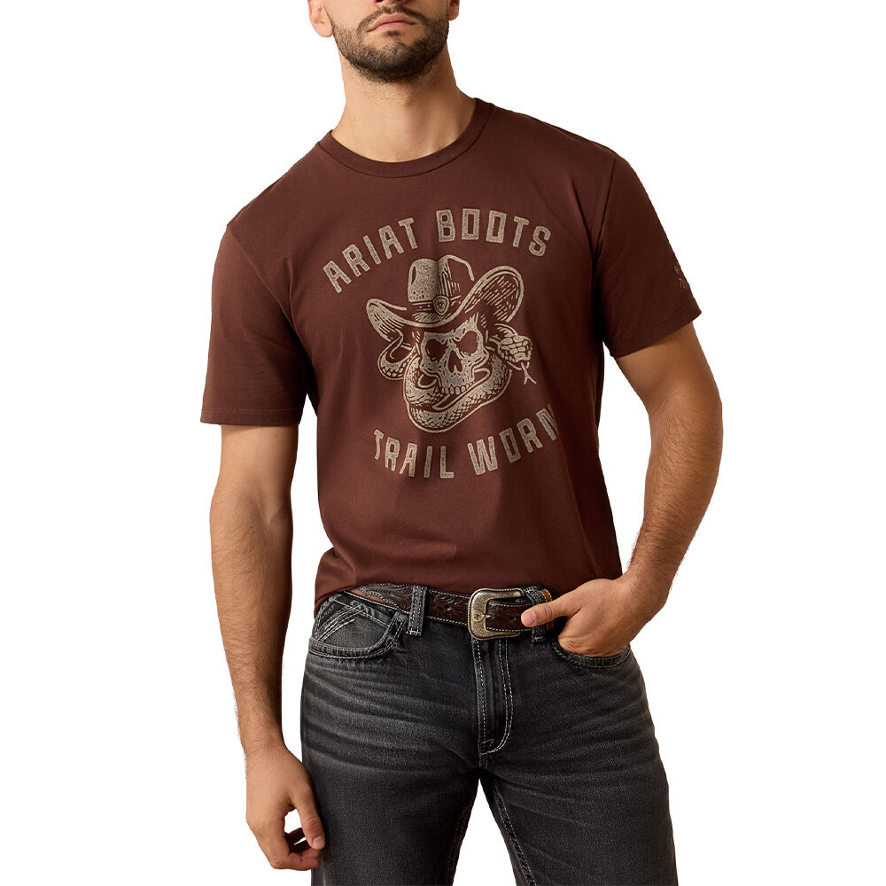 image of Men's Desert Skull Short Sleeve T-Shirt