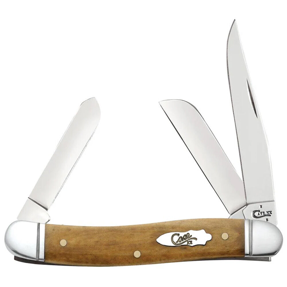 image of Smooth Antique Bone Medium Stockman Pocket Knife