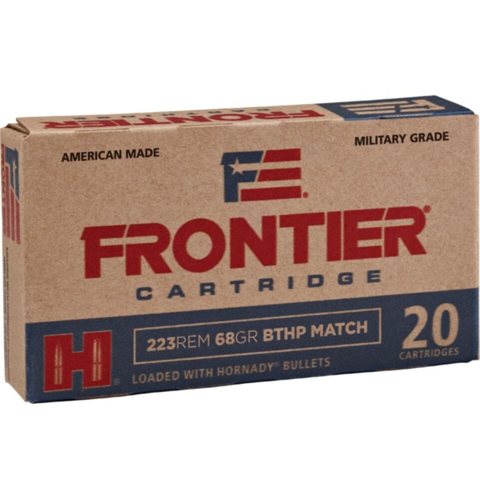 image of 223 Remington 68 gr BTHP Match™ Frontier, 20 ct