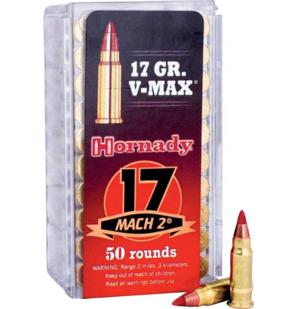 image of 17 Mach 2® 17 gr V‑MAX® Varmint Express® Rimfire, 50 ct