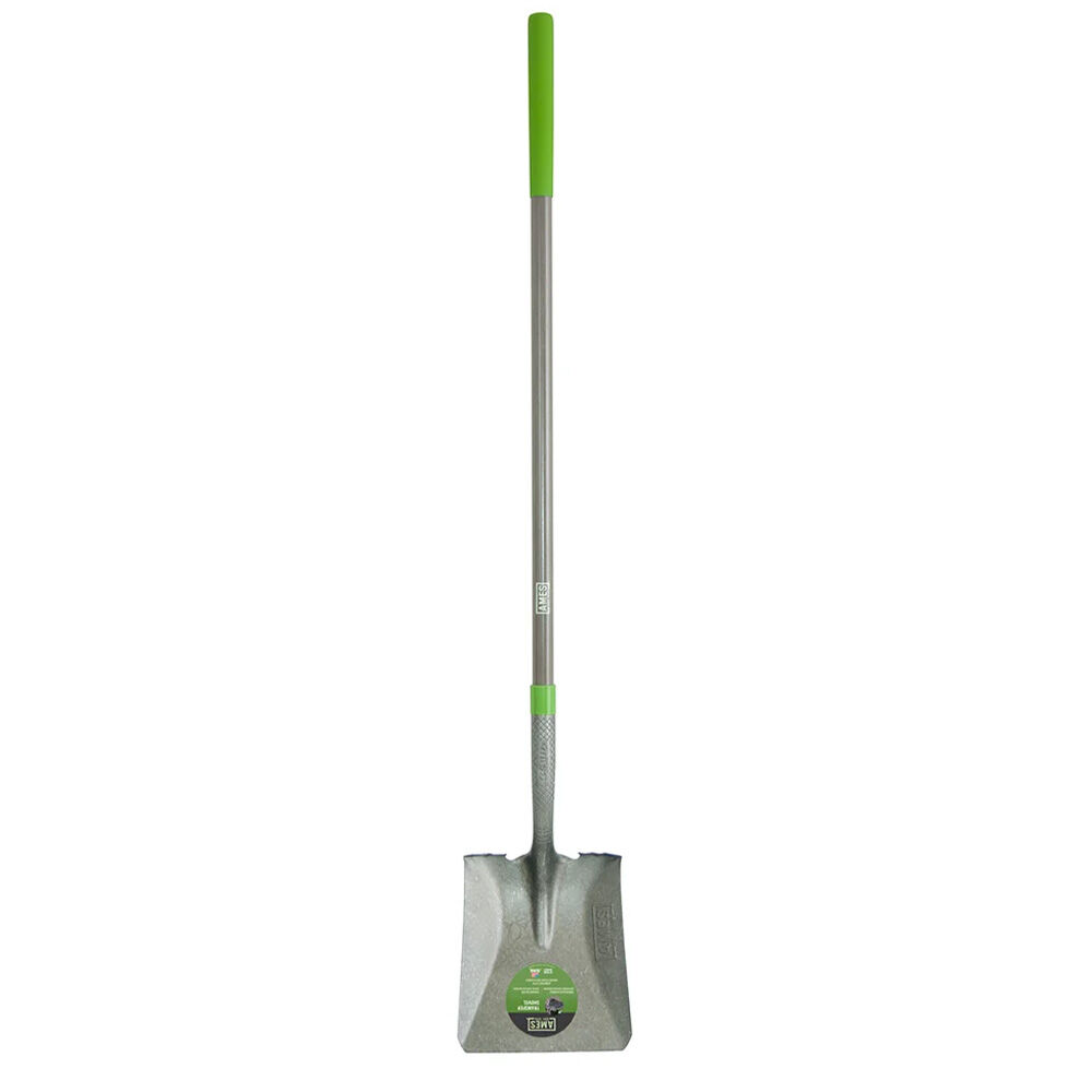 image of Square Point Shovel with Fiberglass Handle