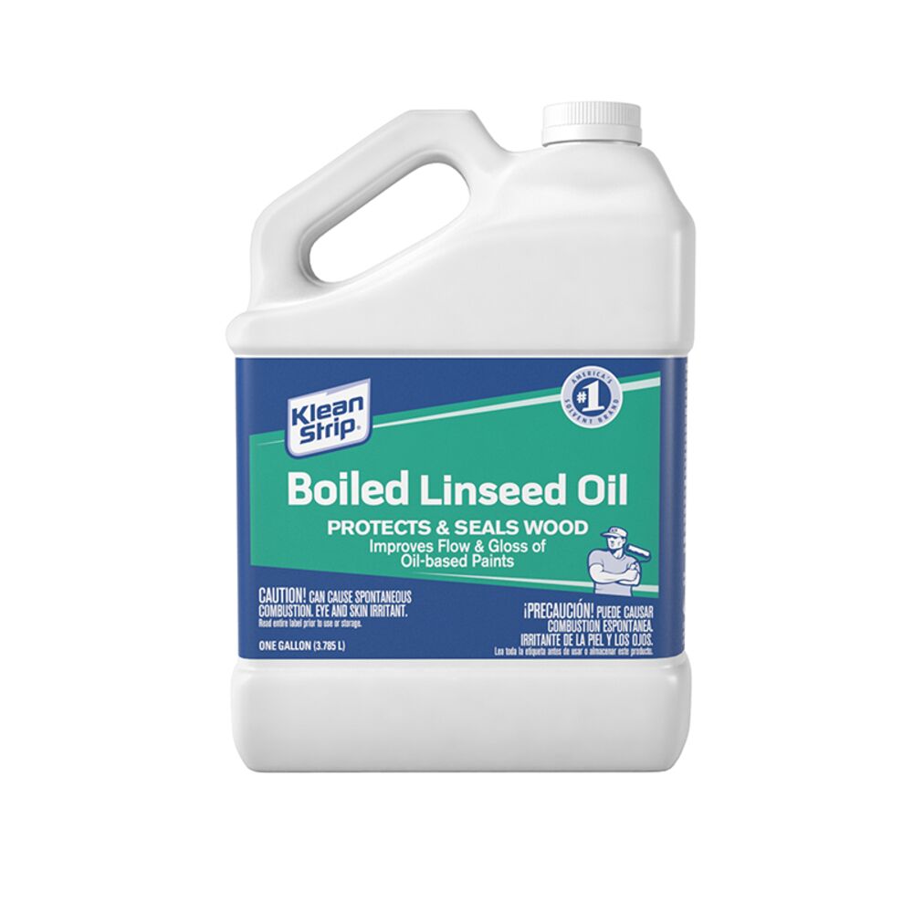 image of Green Boiled Linseed Oil, 1-Gallon