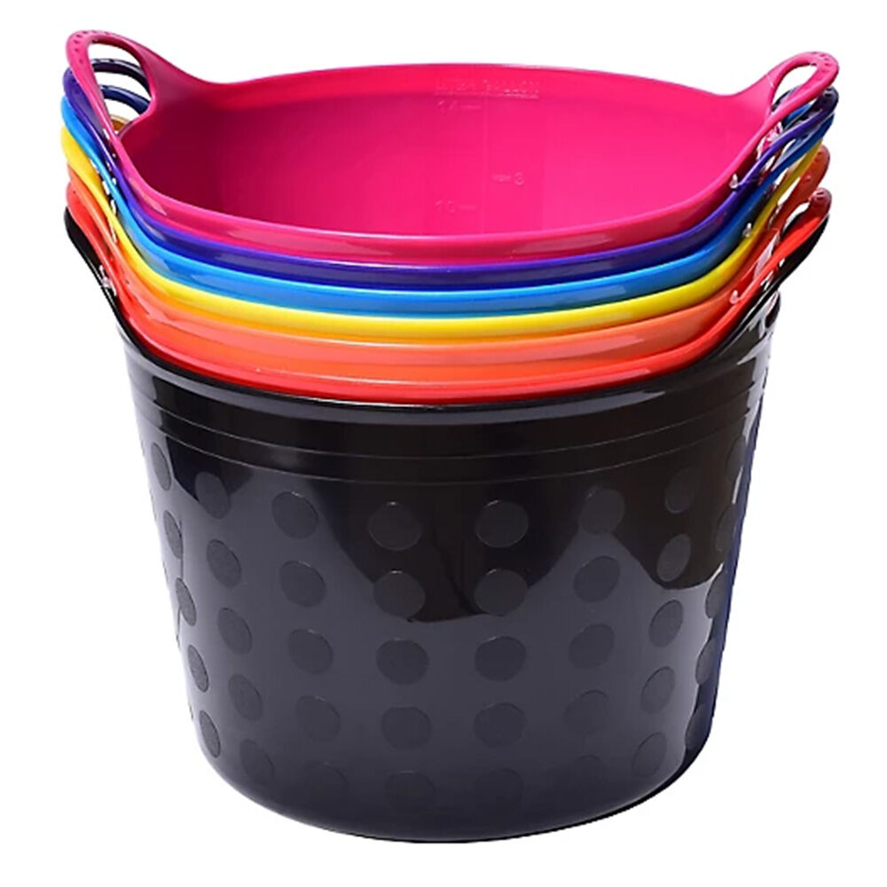 image of Assorted 4.2 gal Flex Tub (Color May Vary)