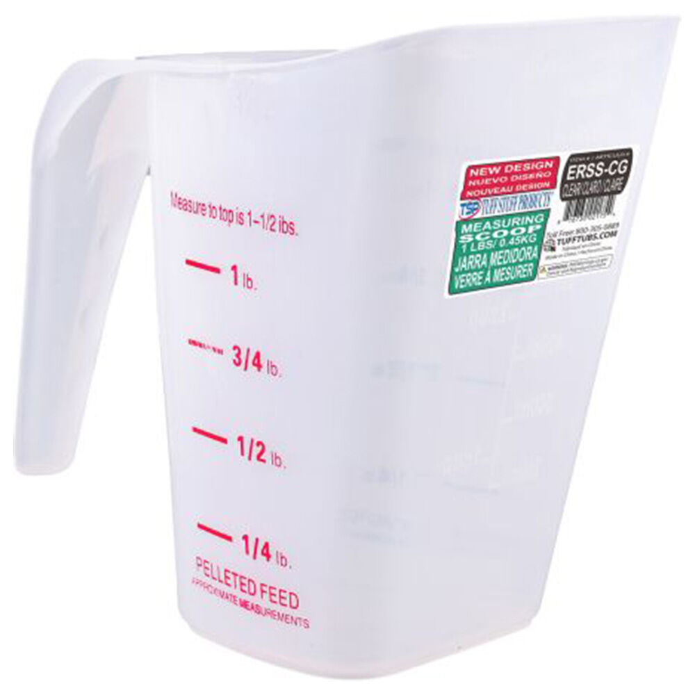 image of Clear Measuring Scoop, 1 lb